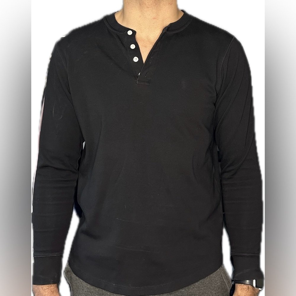 Esntls long sleeve Henley